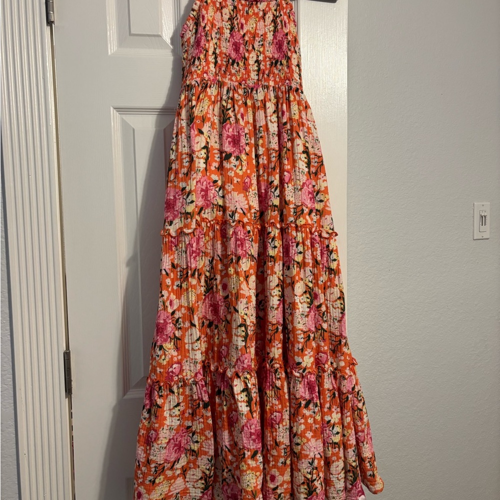 SweetHoney Vibrant Striped Dress